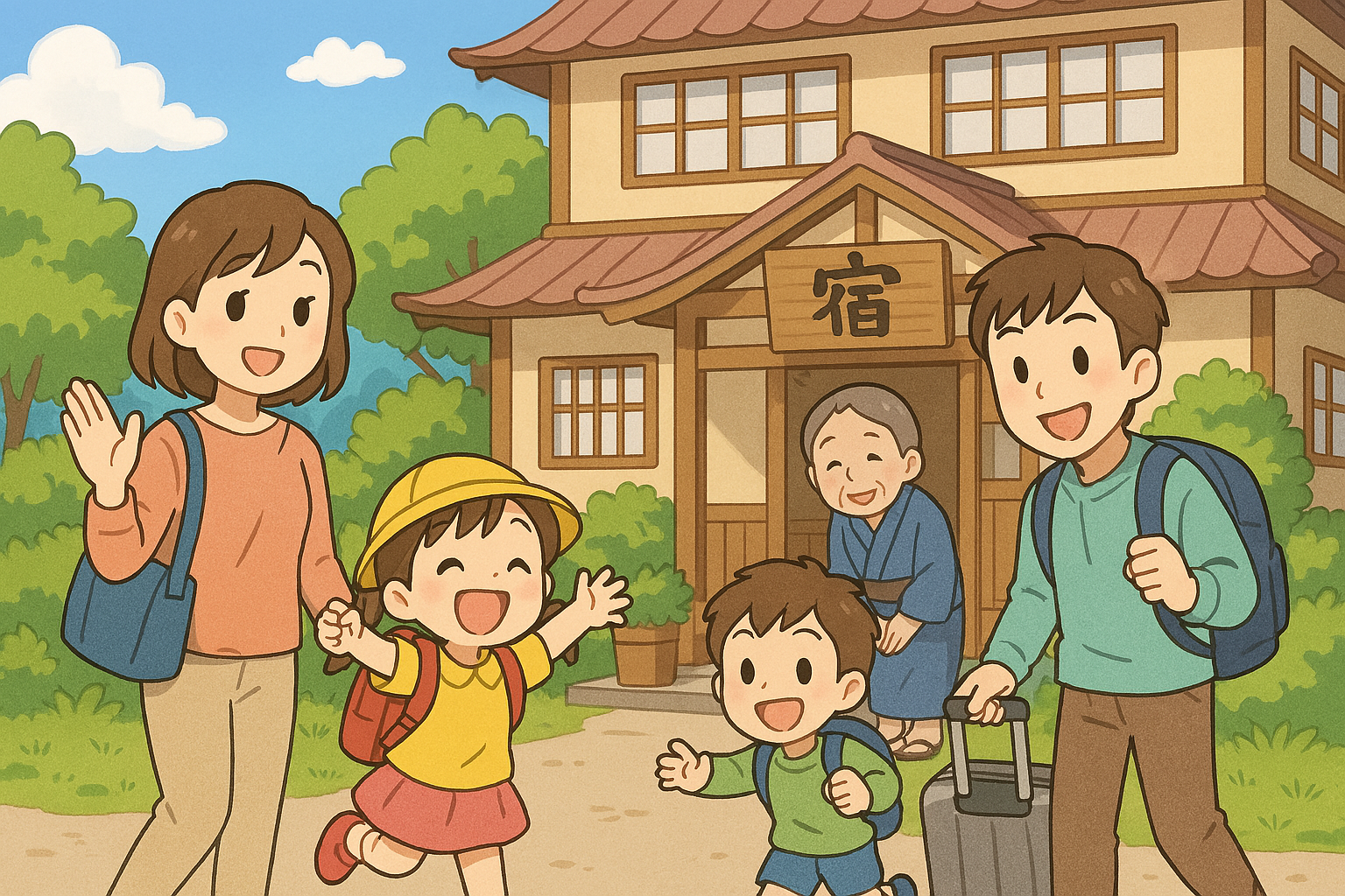 家族の宿