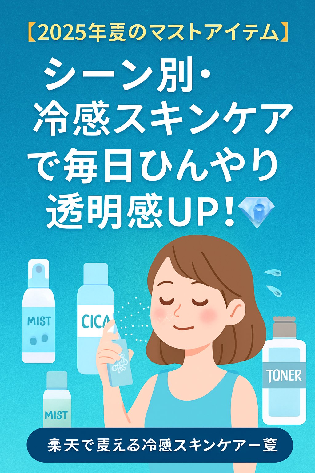 冷感スキンケア